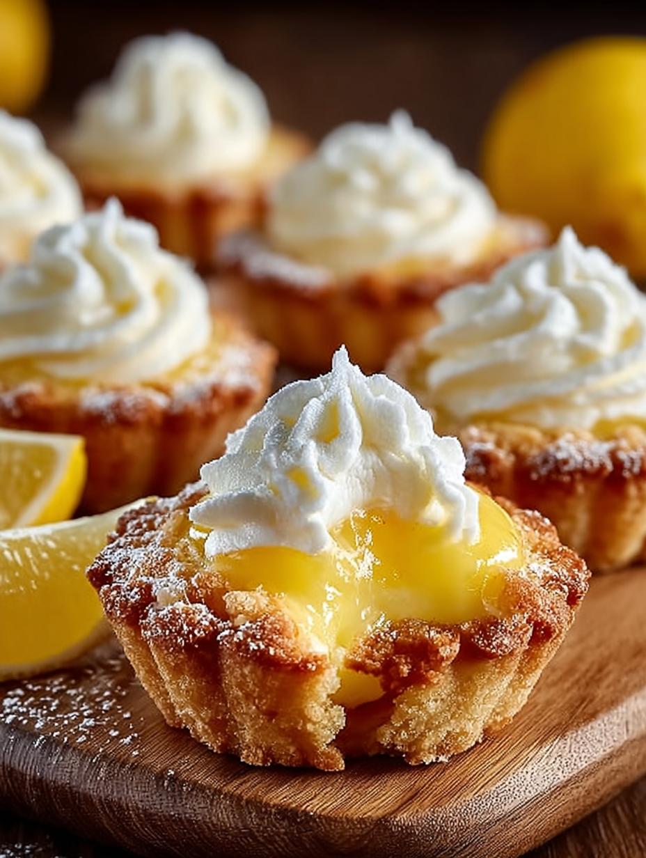 Lemon Curd Cookie Cups