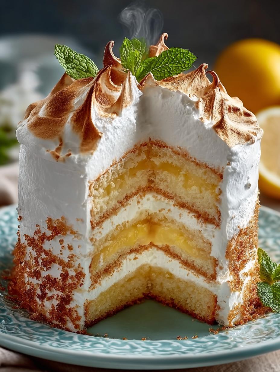 Lemon Meringue Layer Cake: 7 Steps to Pure Delight - Lemon Meringue Layer Cake - main visual representation