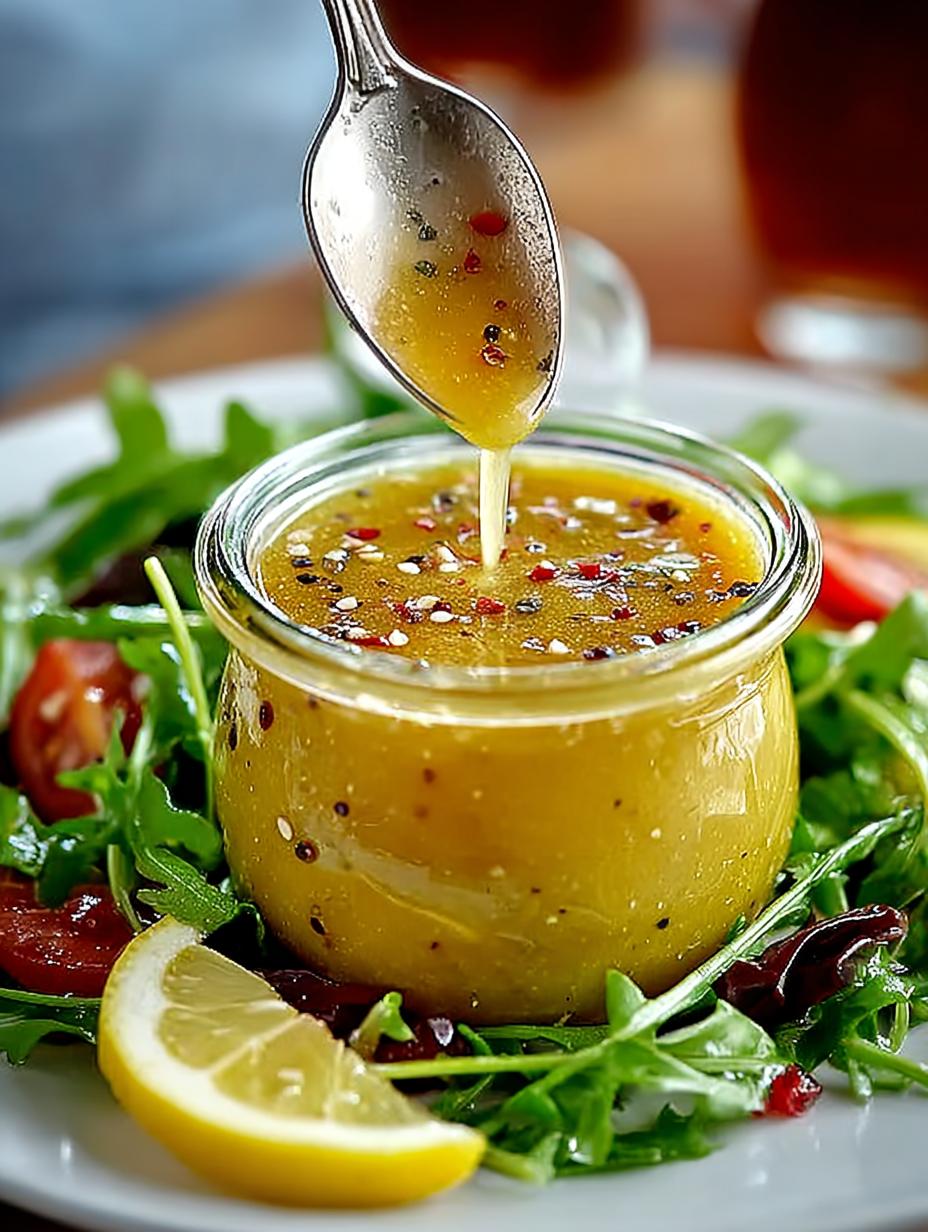 Simple Lemon Vinaigrette: 5-Minute Zesty Dressing - Lemon Vinaigrette - main visual representation