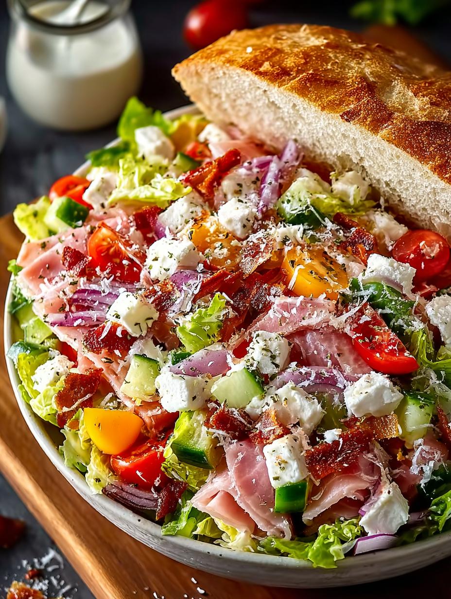 Loaded Italian Sub Salad: 5 Bold Ingredients to Try 4 Loaded Italian Sub Salad: 5 Bold Ingredients to Try - Loaded Italian Sub Salad - main visual representation