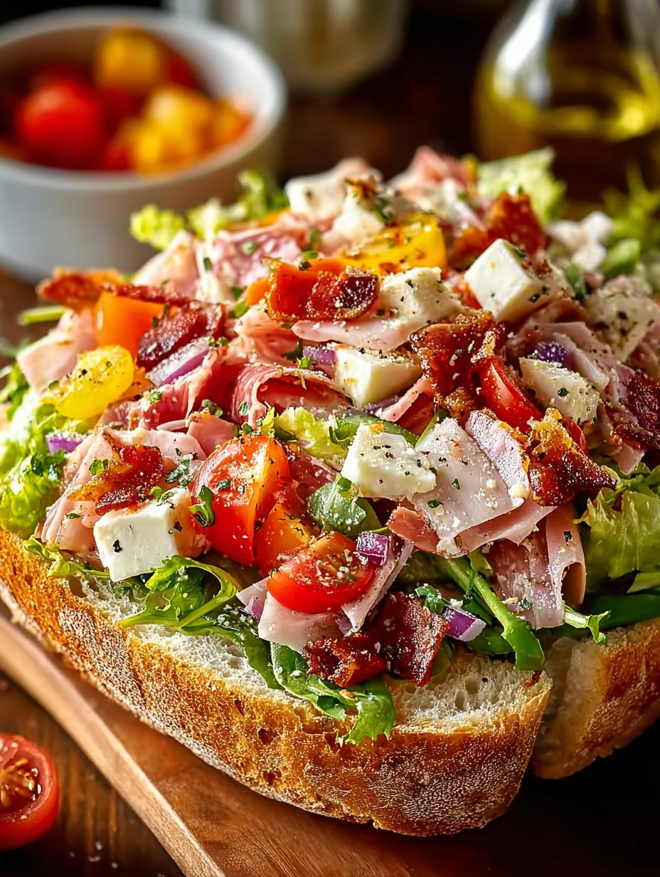 Loaded Italian Sub Salad