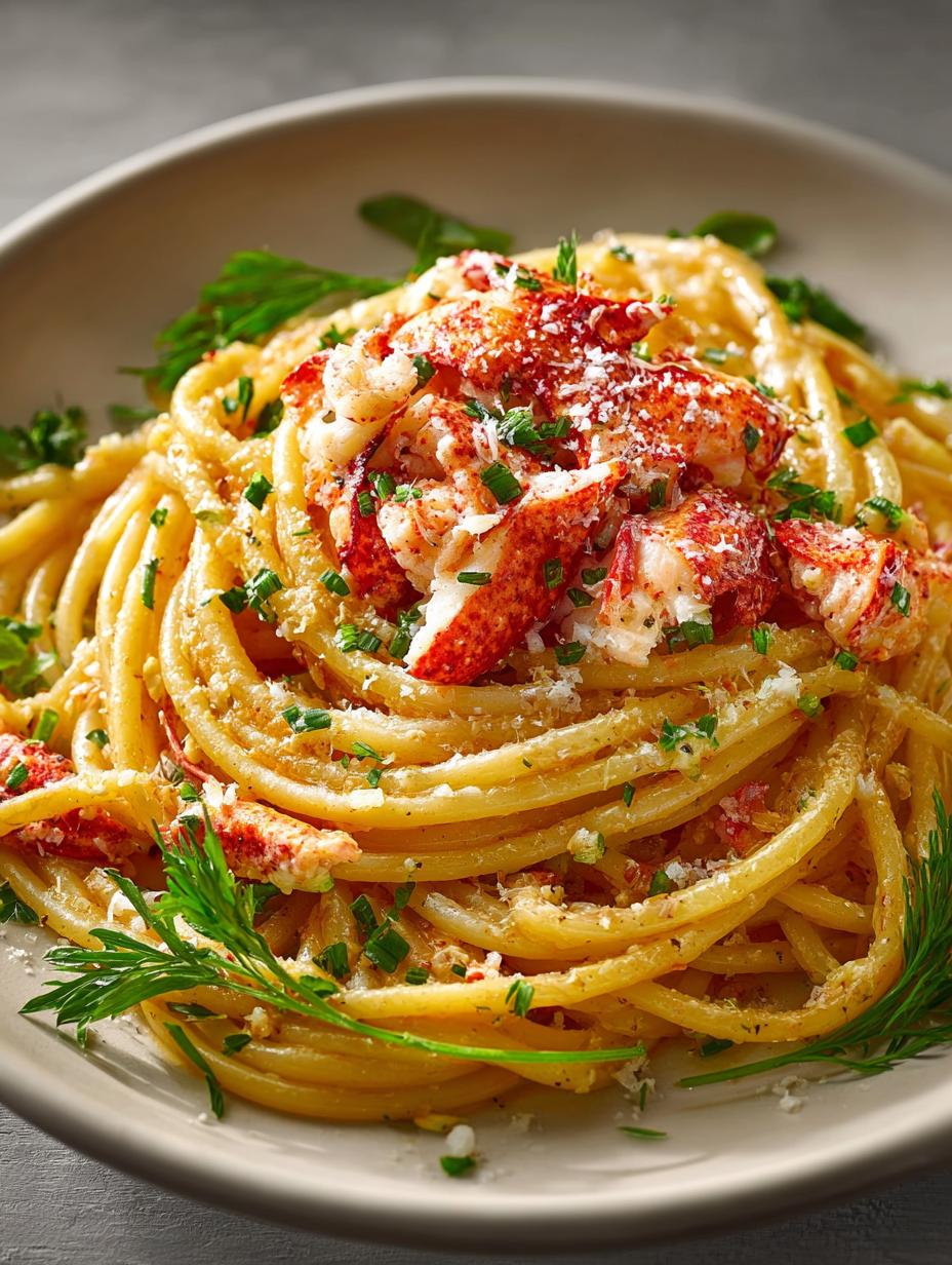 Lobster Bucatini For Seafood