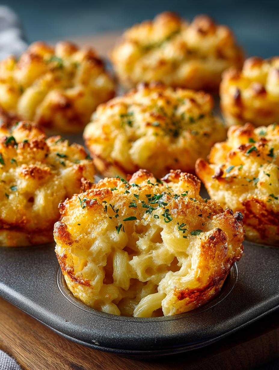 Mac Cheese Muffin Cups: 12 Cheesy, Crispy Bites for Kids - Mac Cheese Muffin Cups - main visual representation