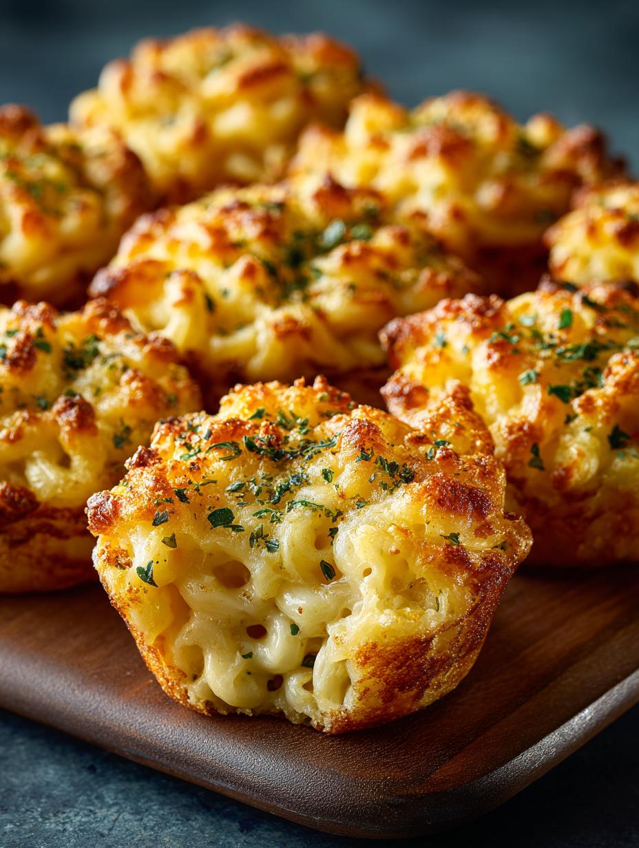 Mac Cheese Muffin Cups