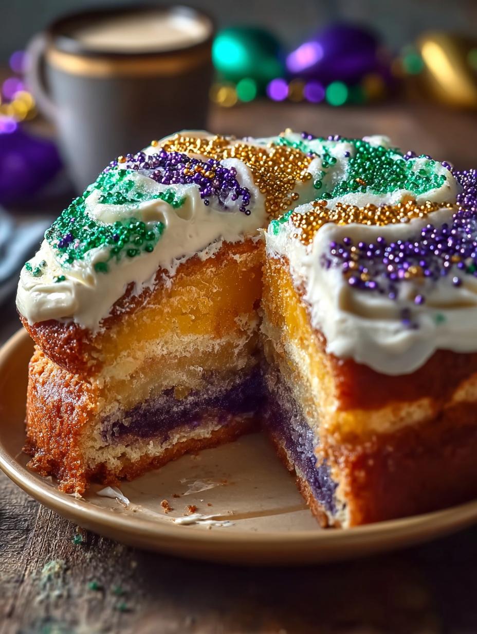 Mardi Gras King Cake