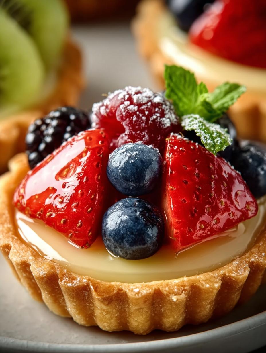 Mini Fruit Tarts with