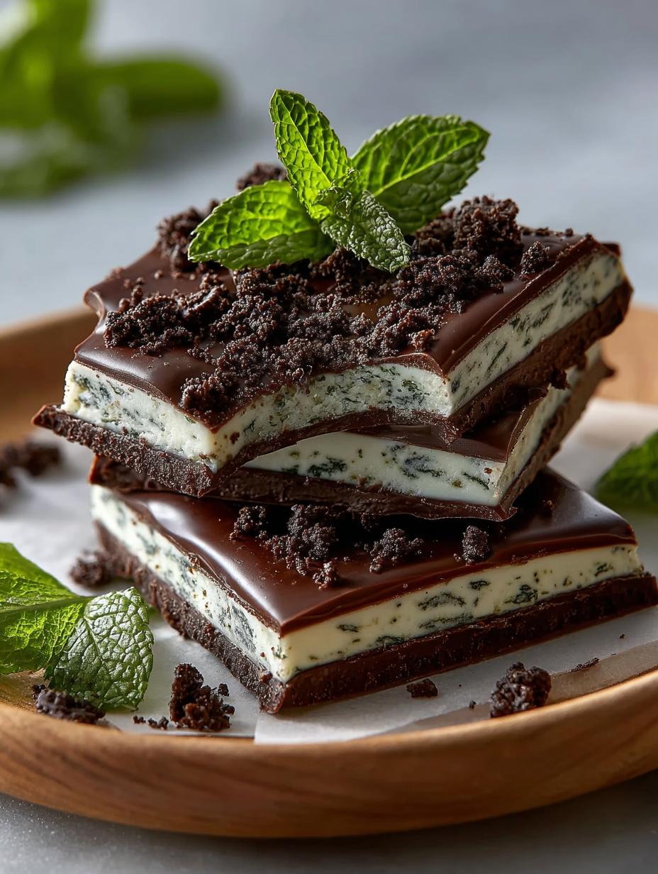 Mint Oreo Bark Must Try for a Delicious Dessert Treat - Mint Oreo Bark Must - main visual representation