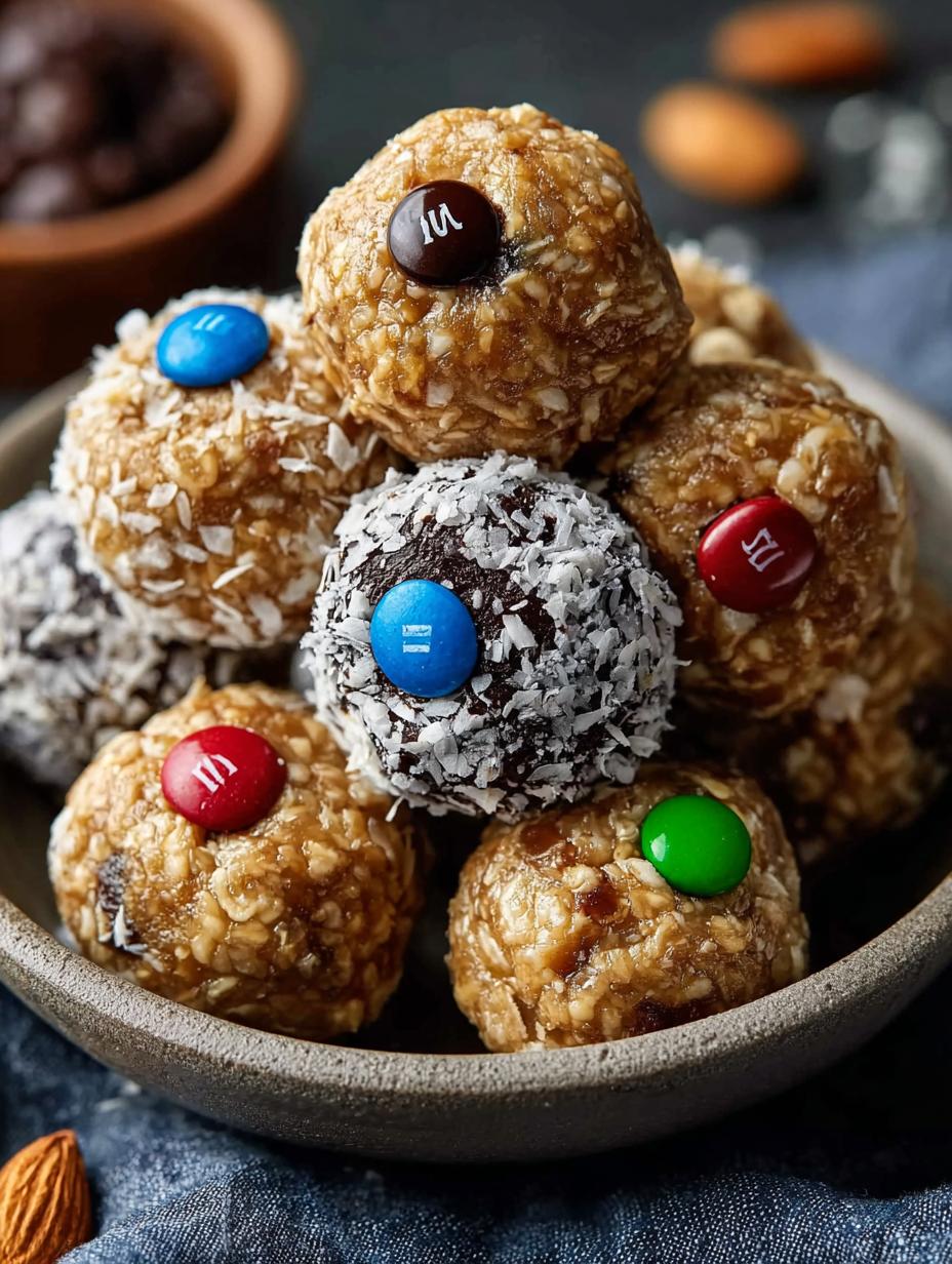 Delicious Monster Cookie Protein Balls for Energy Boost - Monster Cookie Protein Balls - additional detail