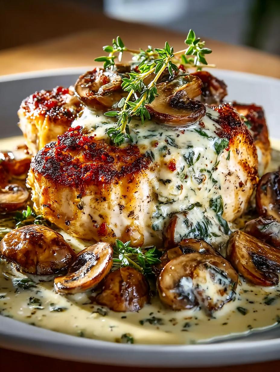 Mushroom Asiago Chicken Rich: 5 Savory Steps to Delight - Mushroom Asiago Chicken Rich - main visual representation