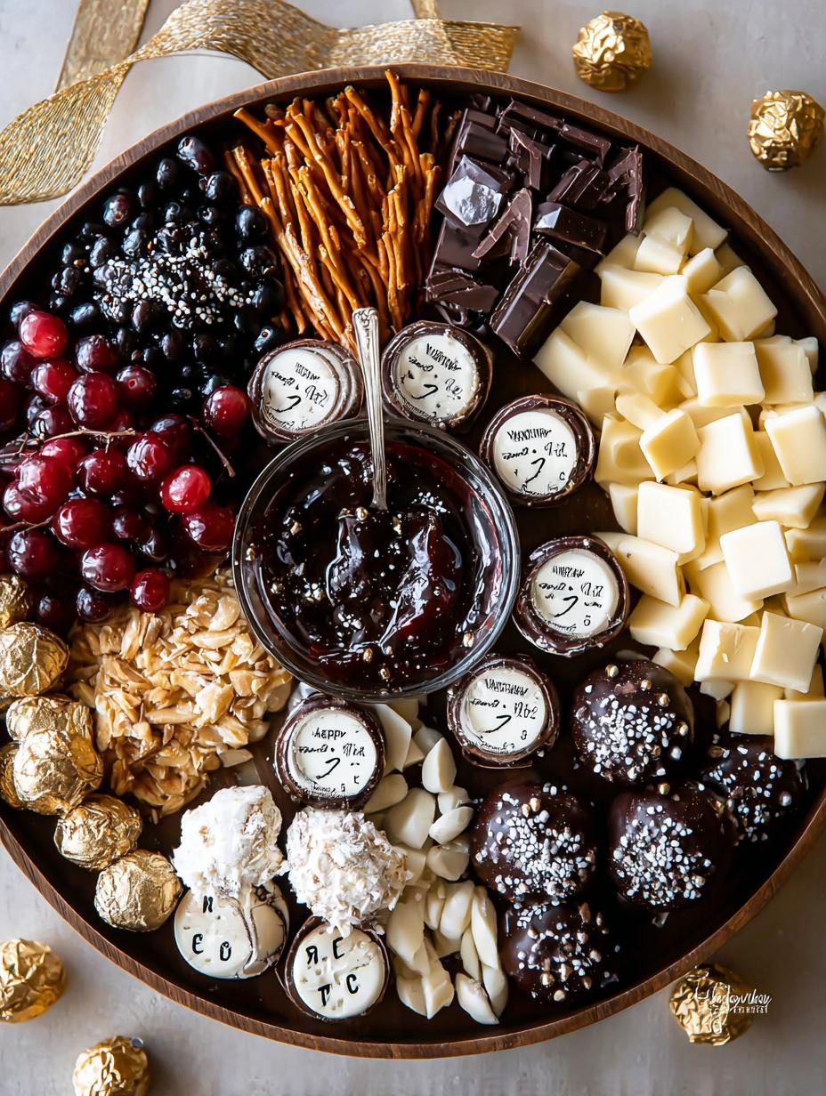 New Years Eve Clock: 13 Festive Dessert Ideas - New Years Eve Clock - additional detail