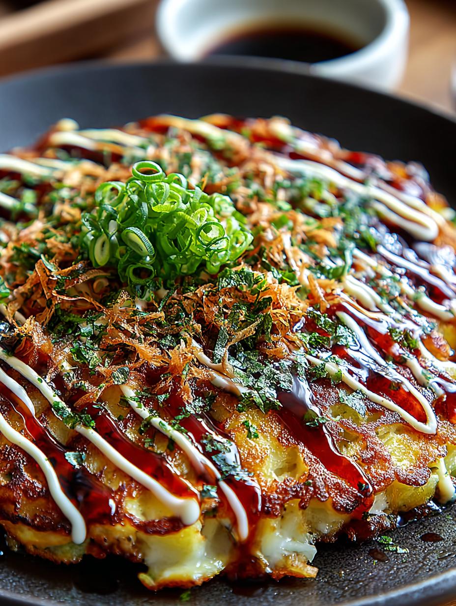 Okonomiyaki For Flavorful Japanese Savory Pancakes - Okonomiyaki For Flavorful Japanese - additional detail