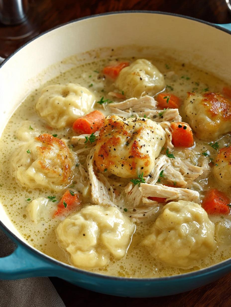 Old Fashioned Chicken Dumplings