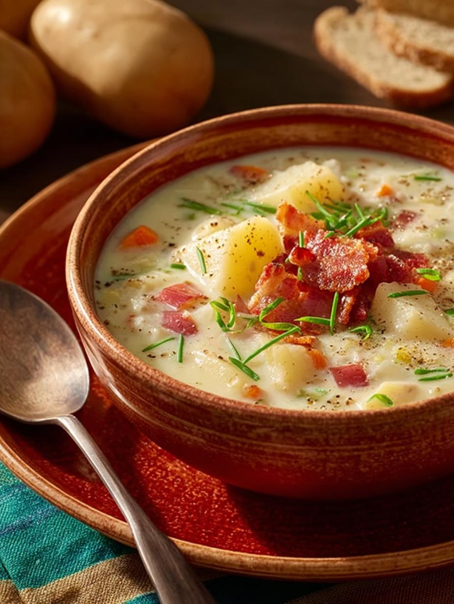 Old Fashioned Potato Soup: 5 Comforting Recipes - Old Fashioned Potato Soup - additional detail