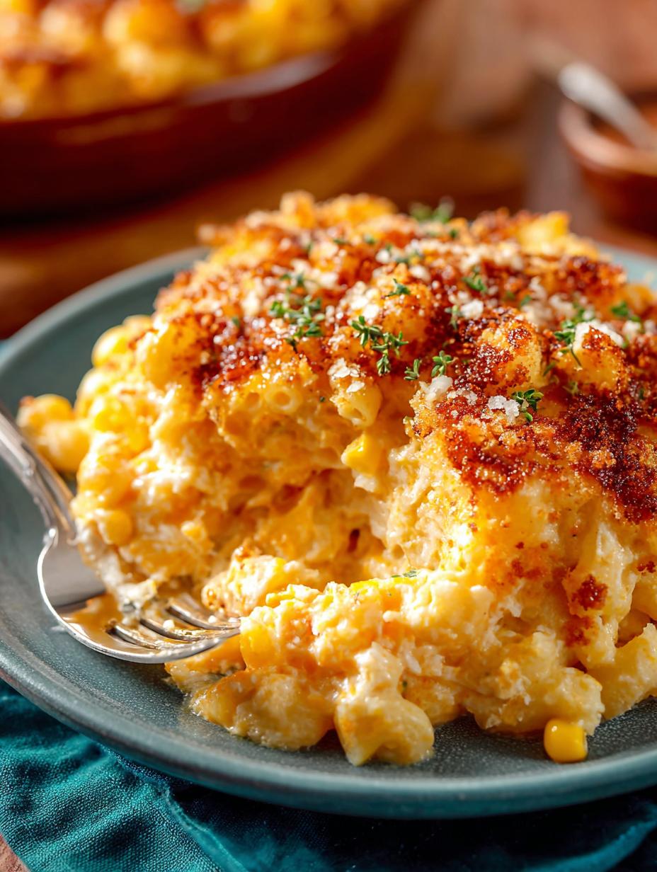 One Dish Corn Mac: 7 Comforting Cheesy Delights - One Dish Corn Mac - main visual representation