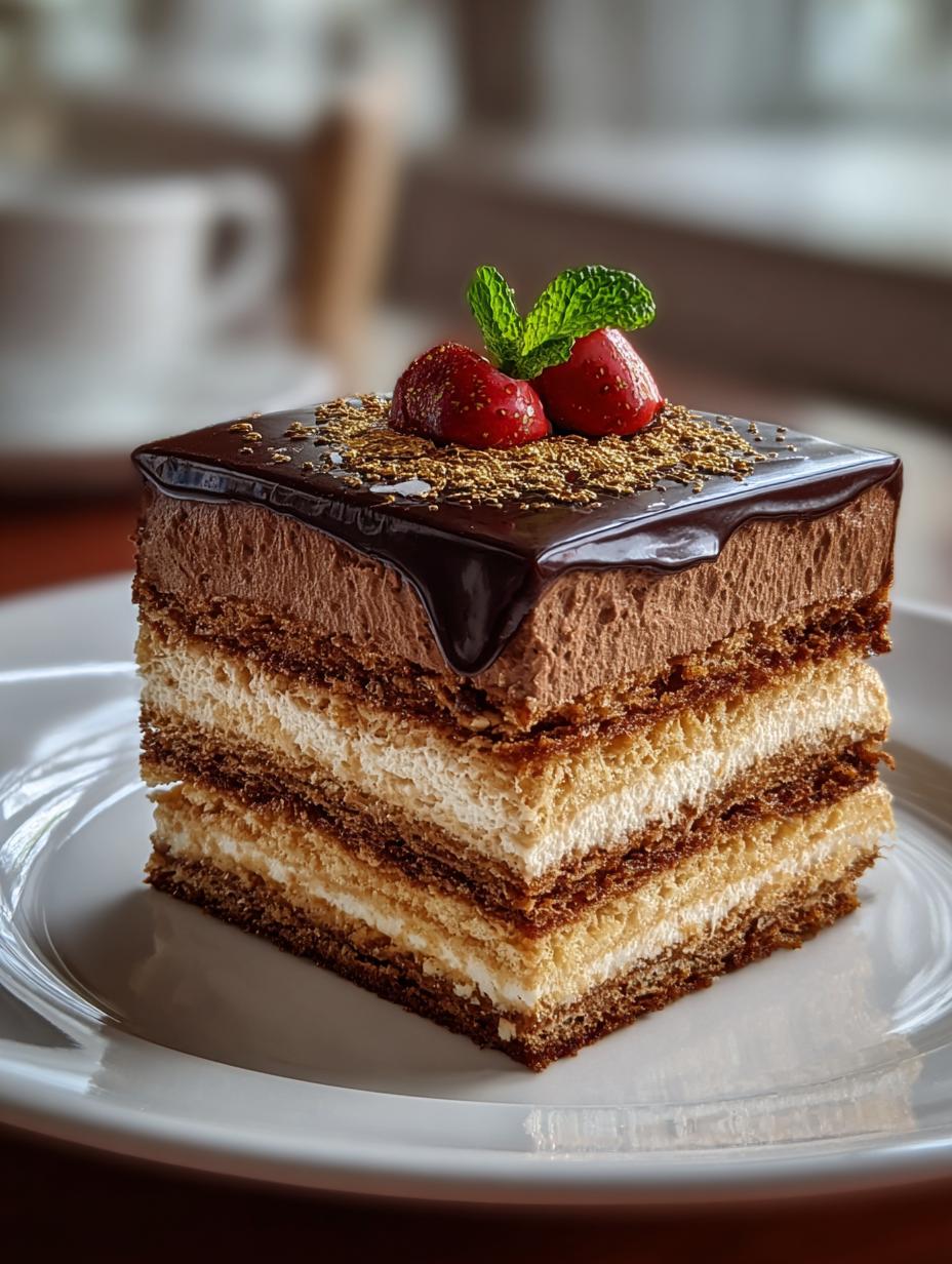 Classic Opera Cake: 7 Steps to Indulge in Elegance - Opera Cake - main visual representation