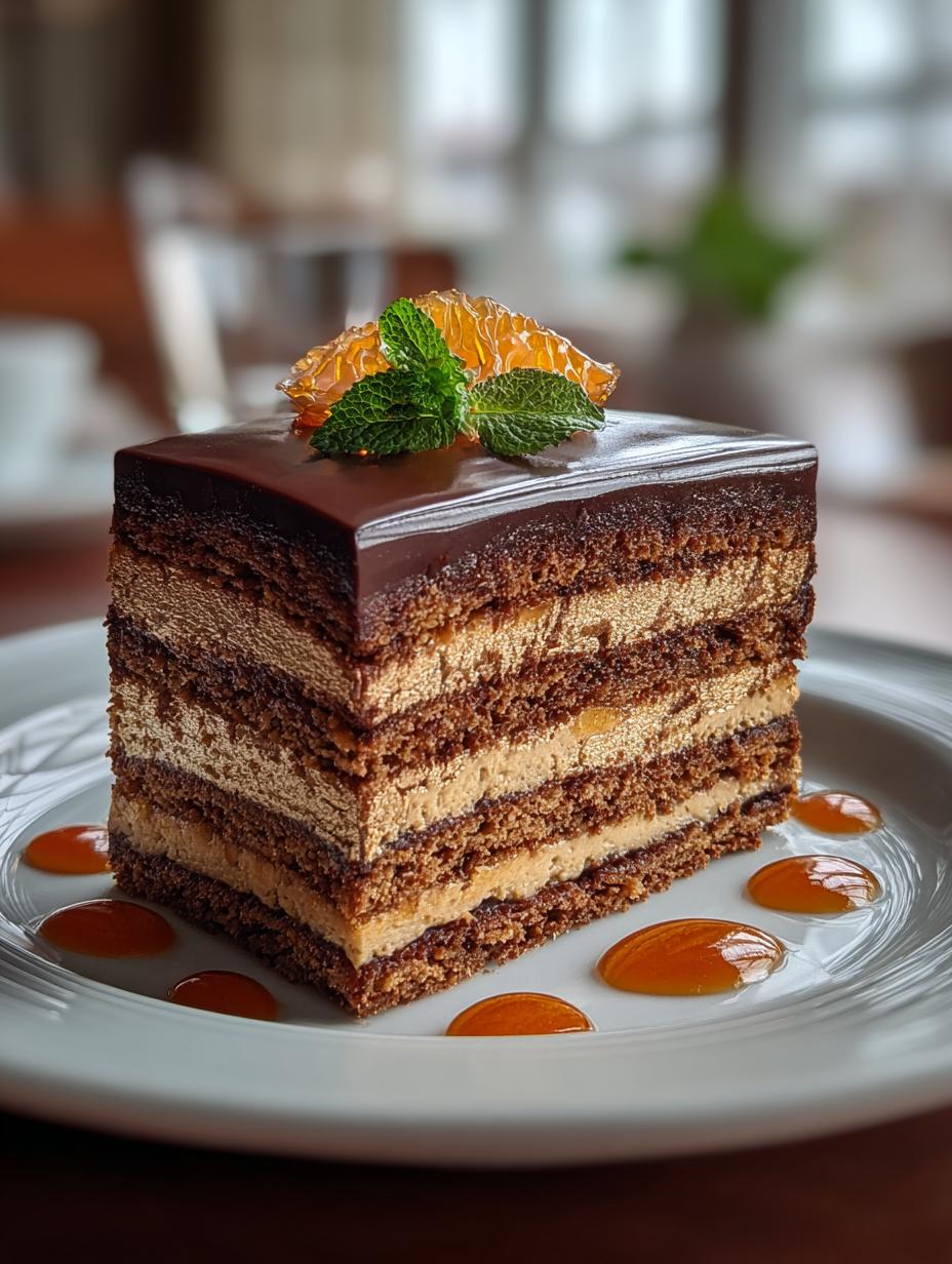Classic Opera Cake: 7 Steps to Indulge in Elegance - Opera Cake - additional detail