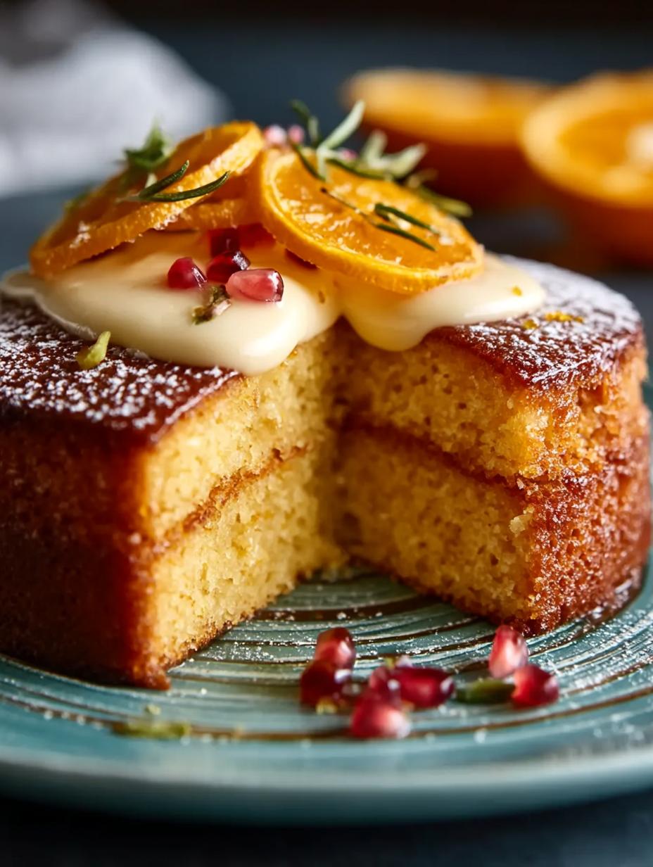 Orange Cardamom Cake