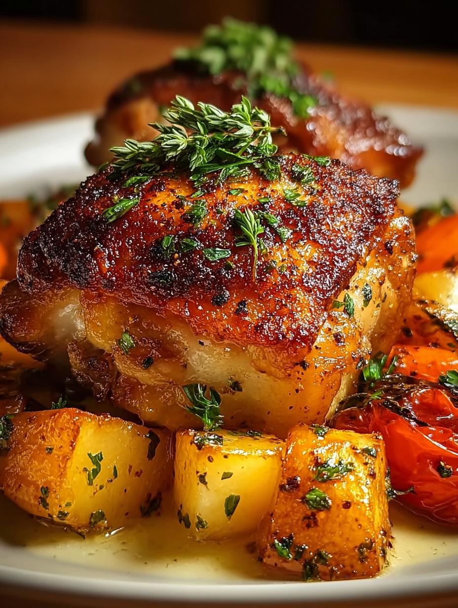 Paprika Roasted Chicken Thighs: 5 Flavorful Recipes to Try 4 Paprika Roasted Chicken Thighs: 5 Flavorful Recipes to Try - Paprika Roasted Chicken Thighs - main visual representation