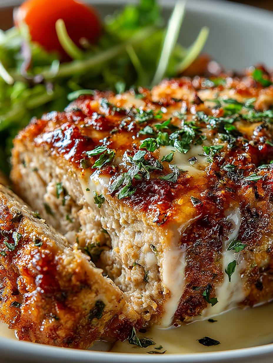 Savory Parmesan Chicken Meatloaf Recipe for Family Dinners - Parmesan Chicken Meatloaf - additional detail