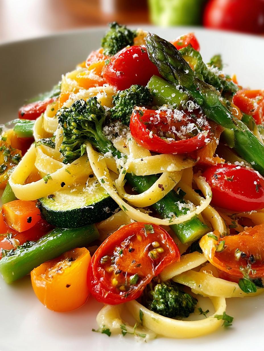 Pasta Primavera Vibrant Veggie