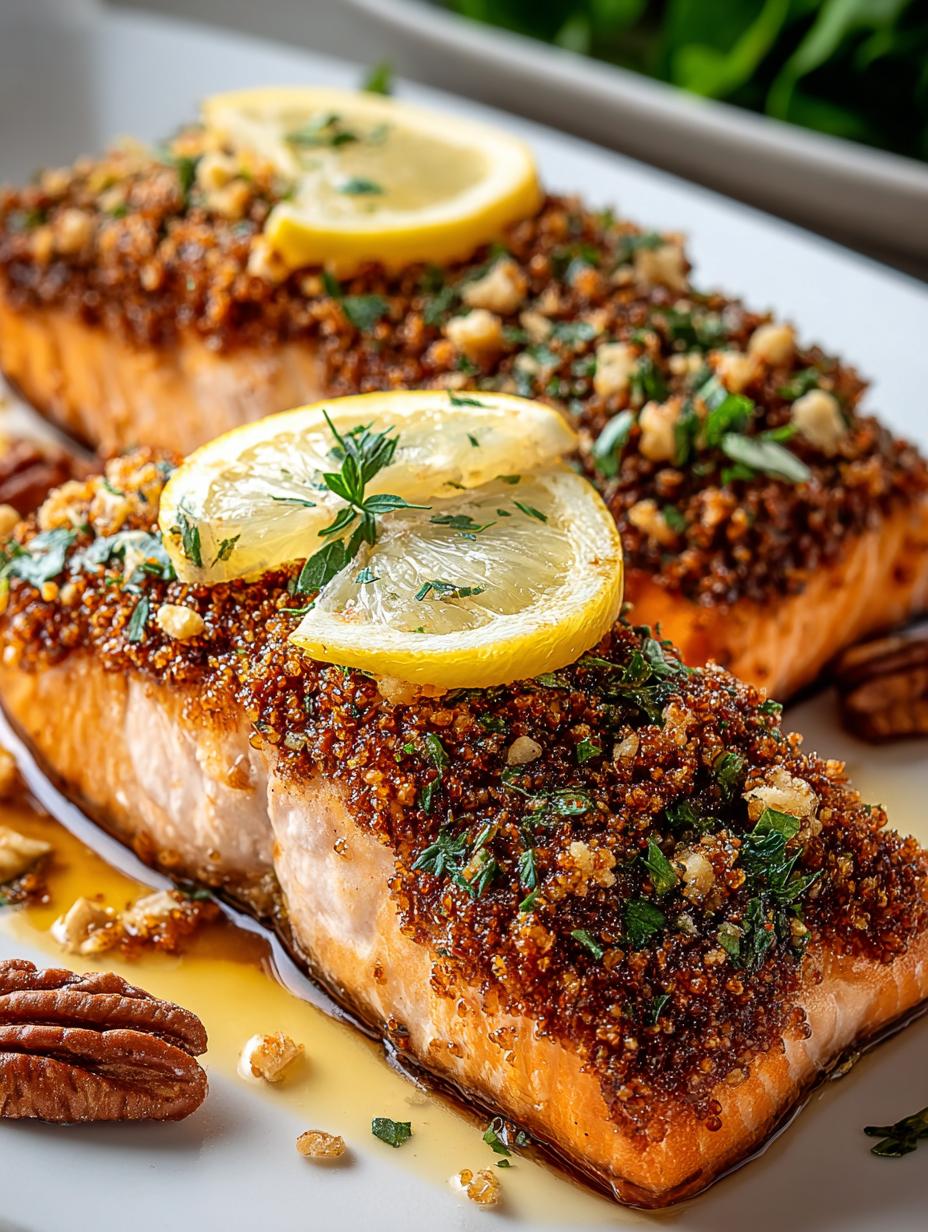 Pecan Crusted Salmon
