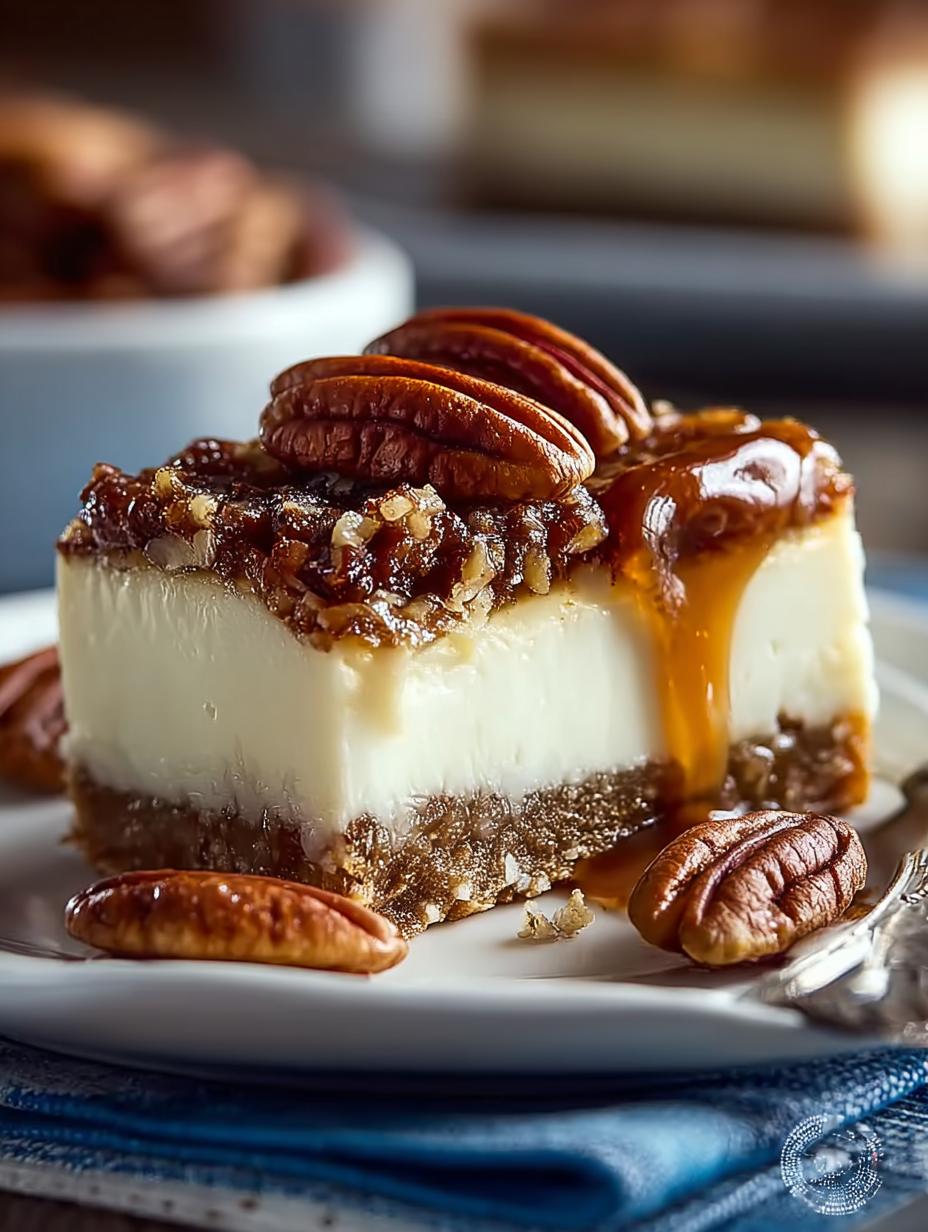 Pecan Pie Cheesecake: 5 Reasons You'll Love This Dessert - Pecan Pie Cheesecake - additional detail