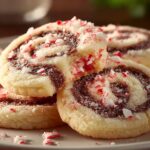 Peppermint Swirl Cookies For