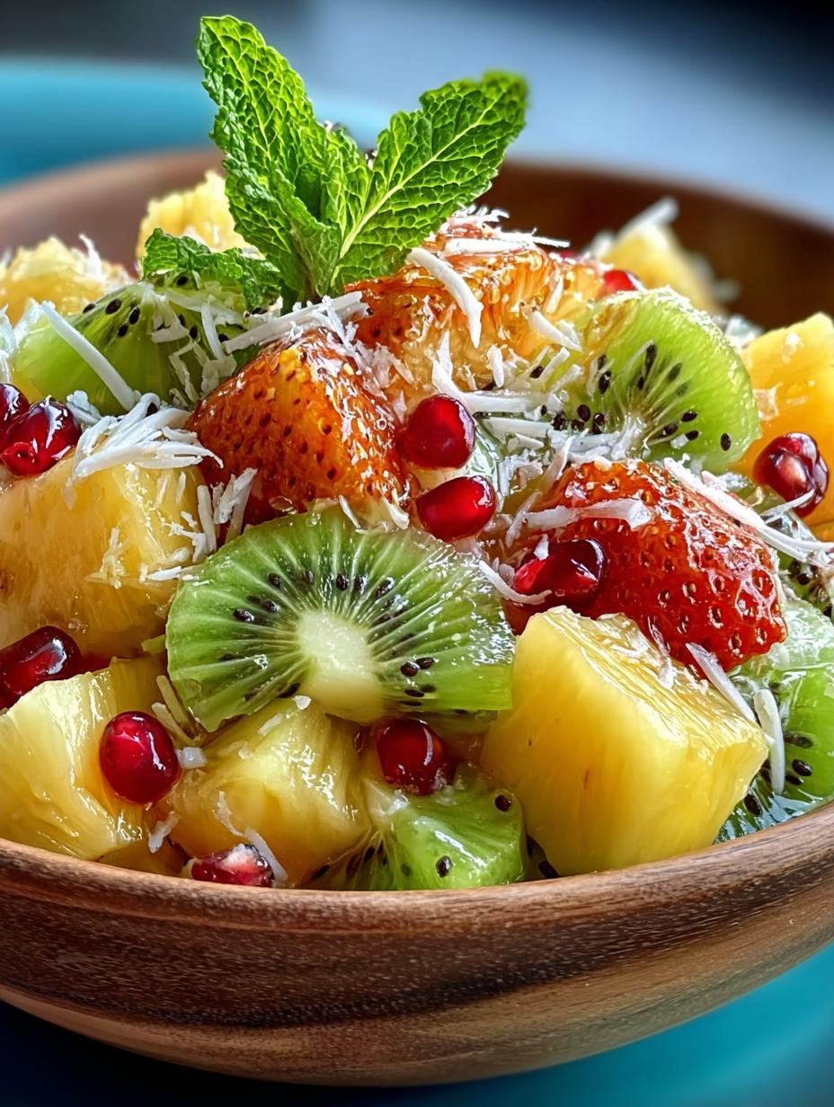 Pineapple Kiwi Salad