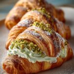 Pistachio Cream Croissant Decadent