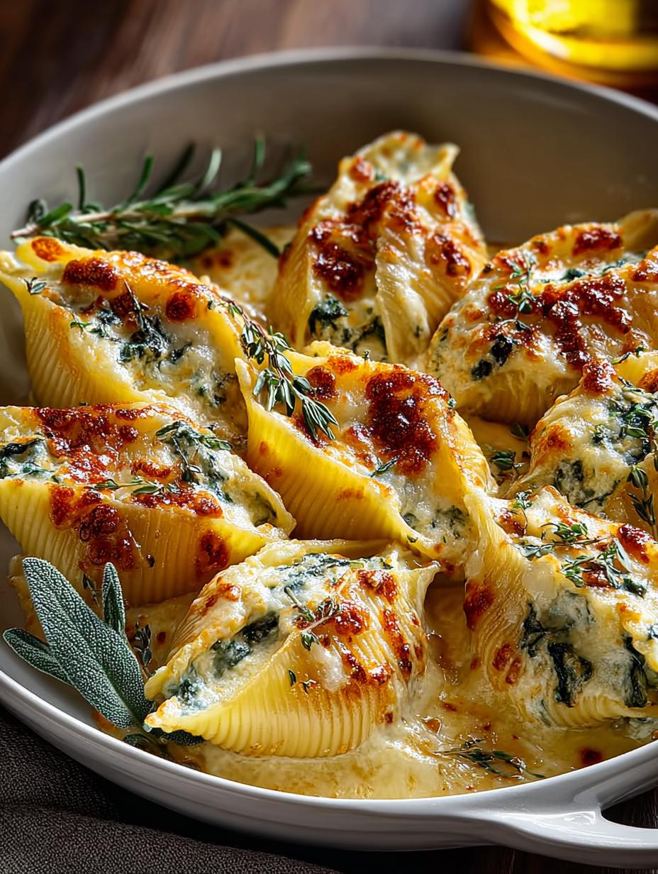 Delicious Pumpkin Gouda Stuffed Shells Recipe - Pumpkin Gouda Stuffed Shells - main visual representation
