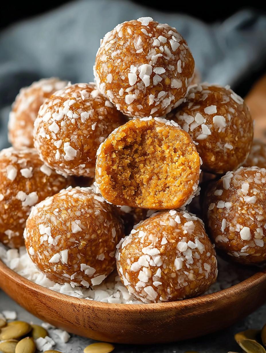 Pumpkin Protein Balls