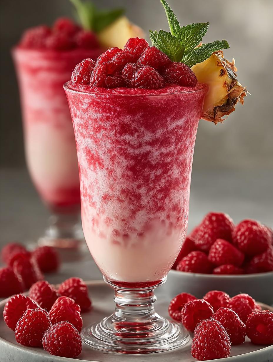 Raspberry Colada Twist Refreshing