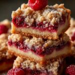 Raspberry Crumble Bars Sweet