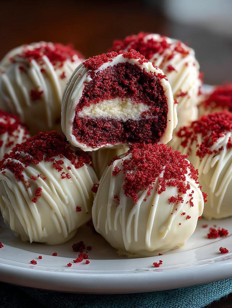 Red Velvet Cake Balls