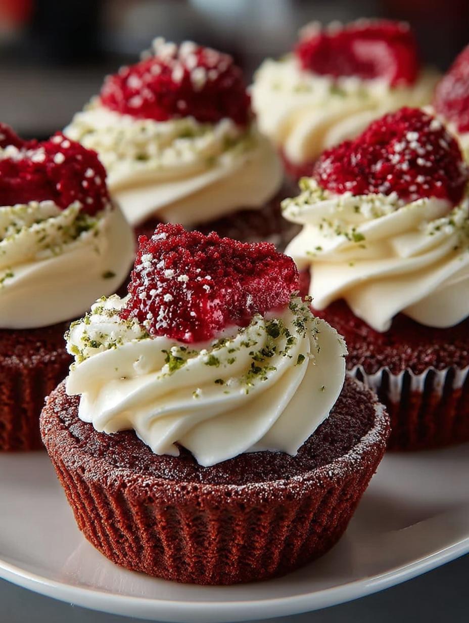 Decadent Red Velvet Cookie Cups for Valentine’s Day Treats - Red Velvet Cookie Cups - main visual representation