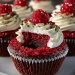 Red Velvet Cookie Cups