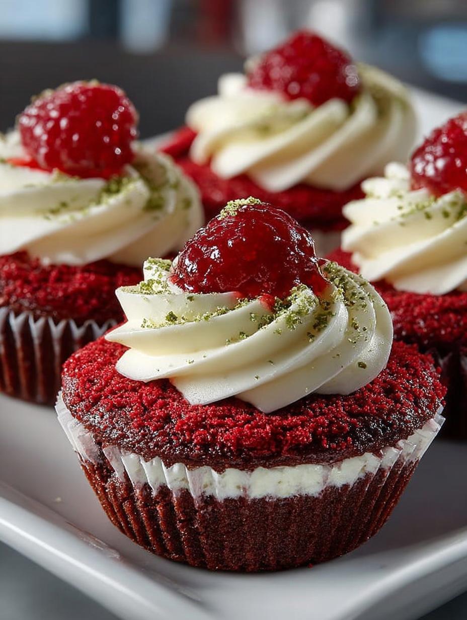 Decadent Red Velvet Cookie Cups for Valentine’s Day Treats - Red Velvet Cookie Cups - additional detail