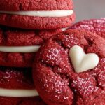 Red Velvet Sugar Cookies
