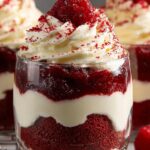 Red Velvet Trifle Cups
