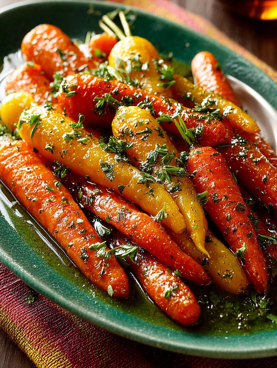 Roasted Carrots with Honey