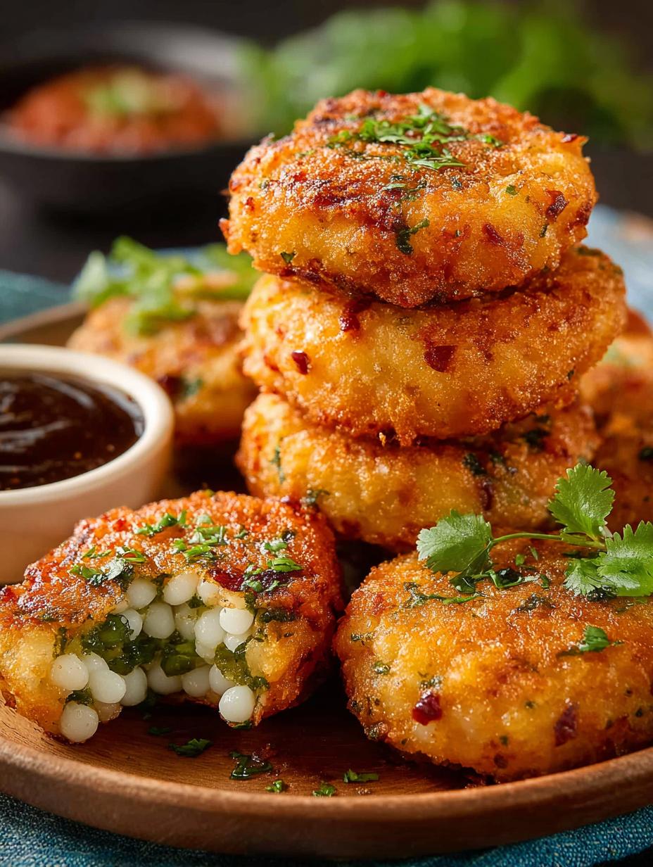 Sabudana Vada Fried Air