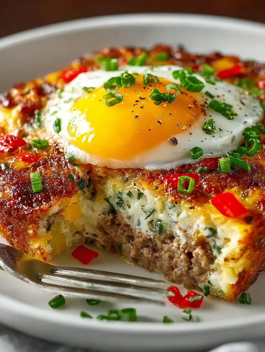 Delicious Sausage Egg Hash Brown Casserole for Breakfast - Sausage Egg Hash Brown - additional detail