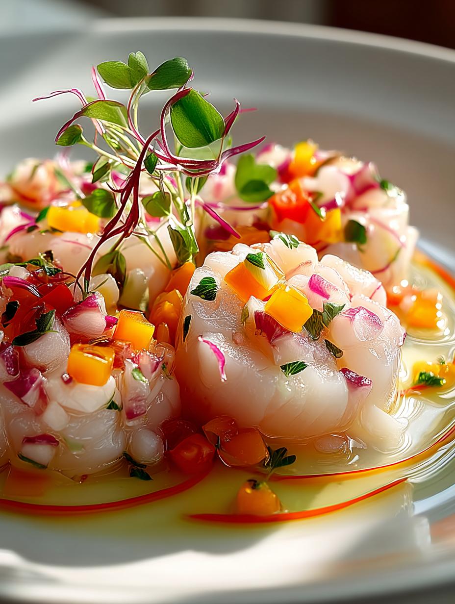Delicious Scallop Ceviche Recipe for Summer Enjoyment - Scallop Ceviche - main visual representation