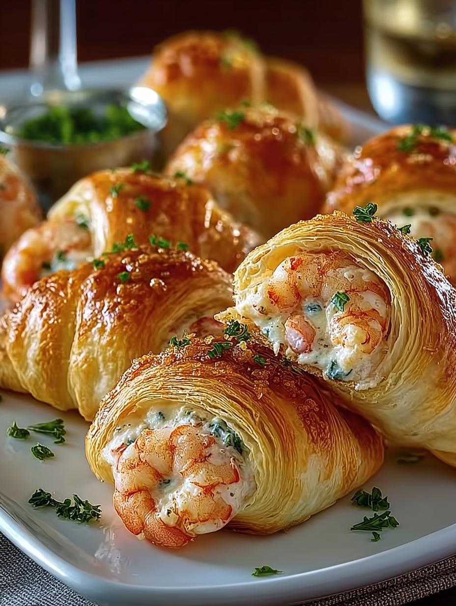 Shrimp Crab Stuffed Crescent Bombs: 5 Irresistible Recipes - Shrimp Crab Stuffed Crescent - main visual representation