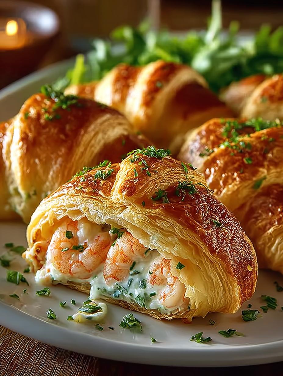 Shrimp Crab Stuffed Crescent Bombs: 5 Irresistible Recipes - Shrimp Crab Stuffed Crescent - additional detail