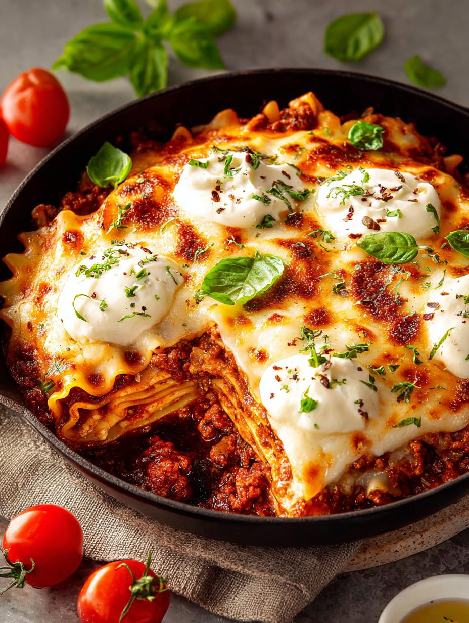 Skillet Lasagna