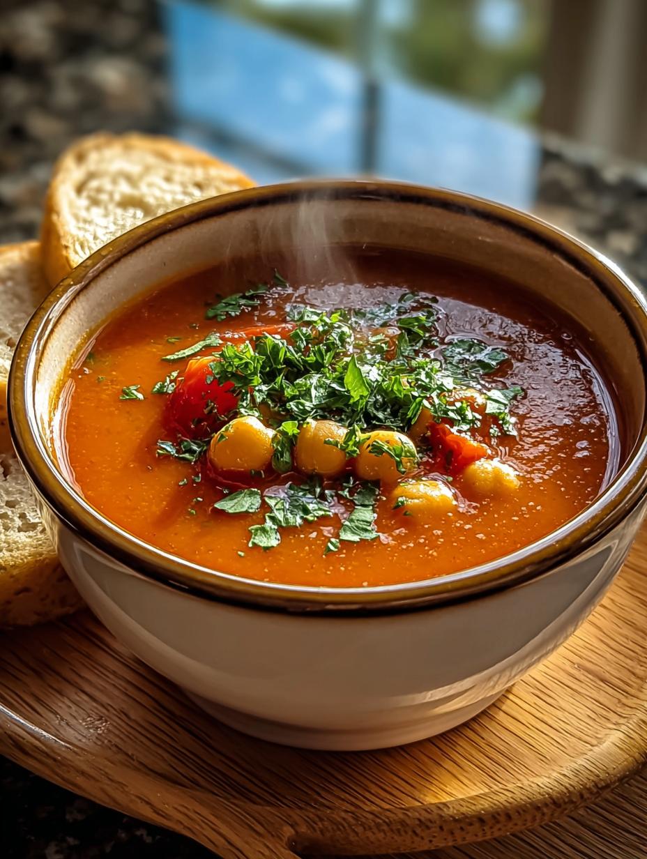 Smoky Tomato Chickpea Soup: 5 Reasons to Love This Comforting Dish - Smoky Tomato Chickpea Soup - main visual representation