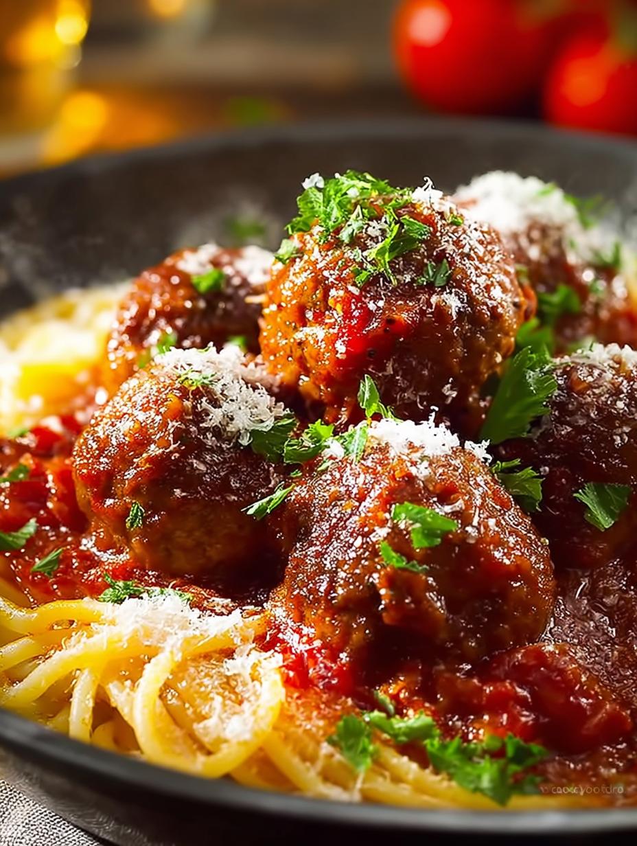 Spaghetti Meatballs: 5 Easy Steps to Comforting Perfection - Spaghetti Meatballs - main visual representation