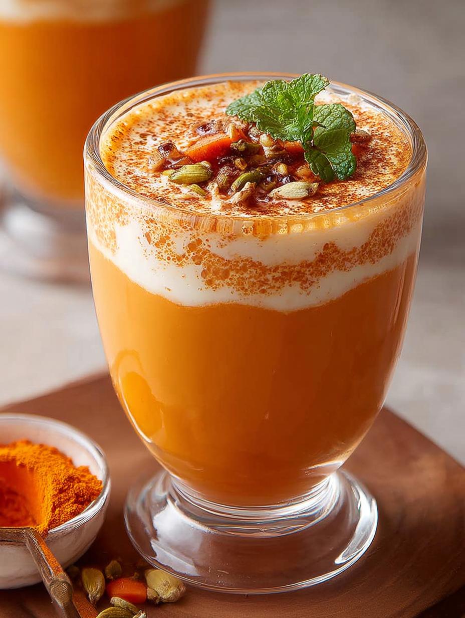 Spiced Carrot Milk Gajar