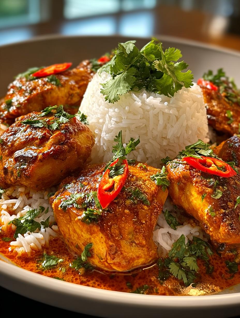 Spicy Brazilian Coconut Chicken
